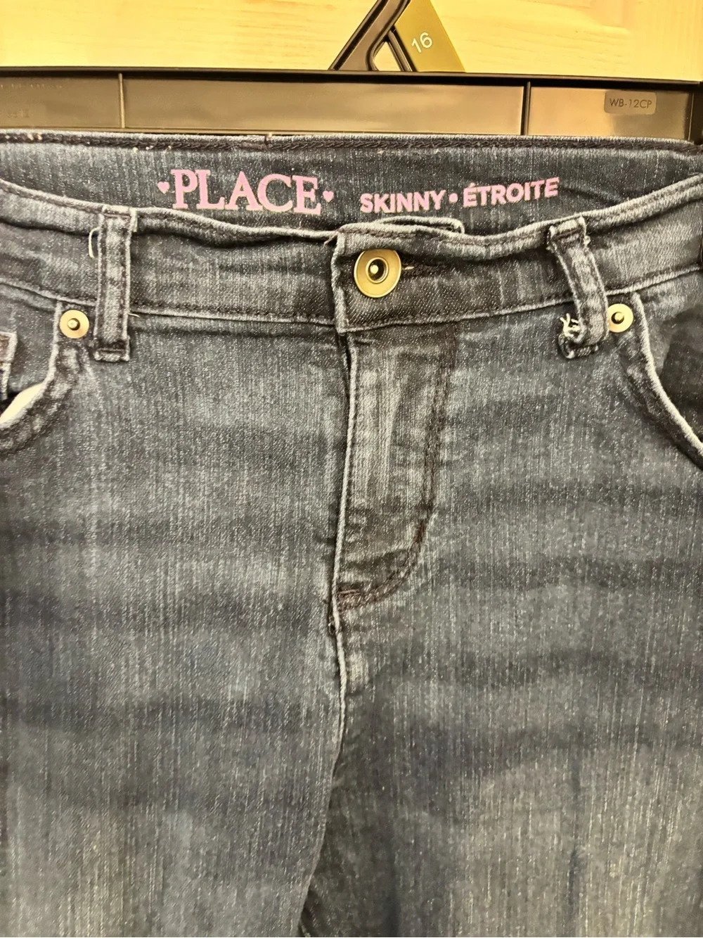 The Children's Place Dark Blue Skinny Jeans - Girls